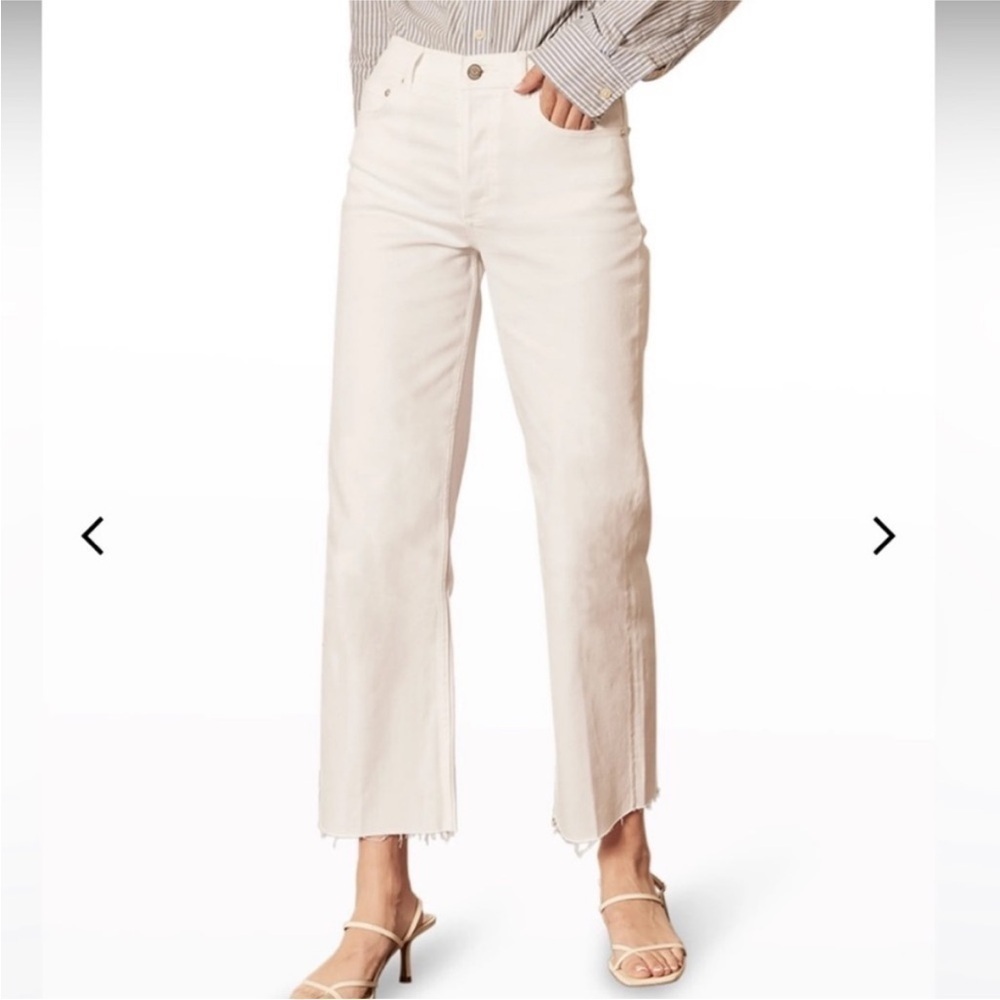Boyish Off-White Flare Jeans